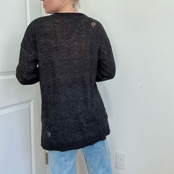 H&M Oversized Distressed Pullover Sweater - Picture 7 of 11